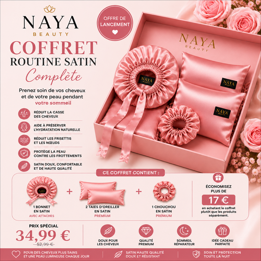 🎁 Coffret NAYA BEAUTY – Routine Satin Complète