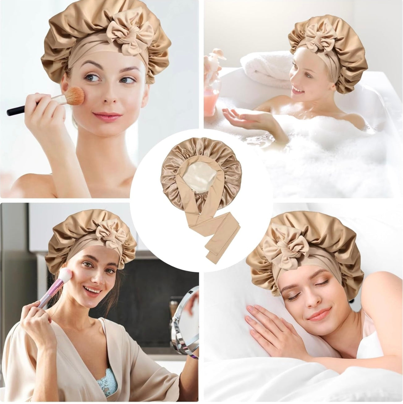 Bonnet en Satin Premium-NAYA BEAUTY